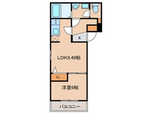 ココアス戸畑の物件間取画像